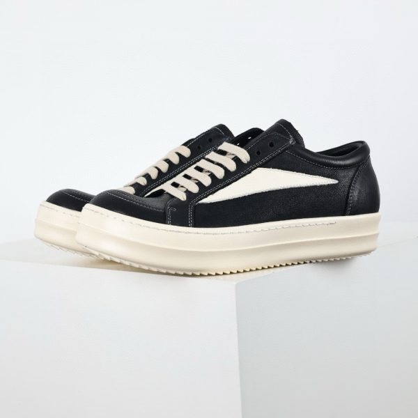 waxy nubuck vintage sneaker black/milk