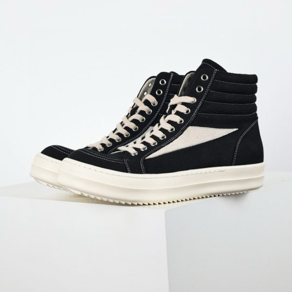 Hollywood Vintage Black/Milk High Sneakers