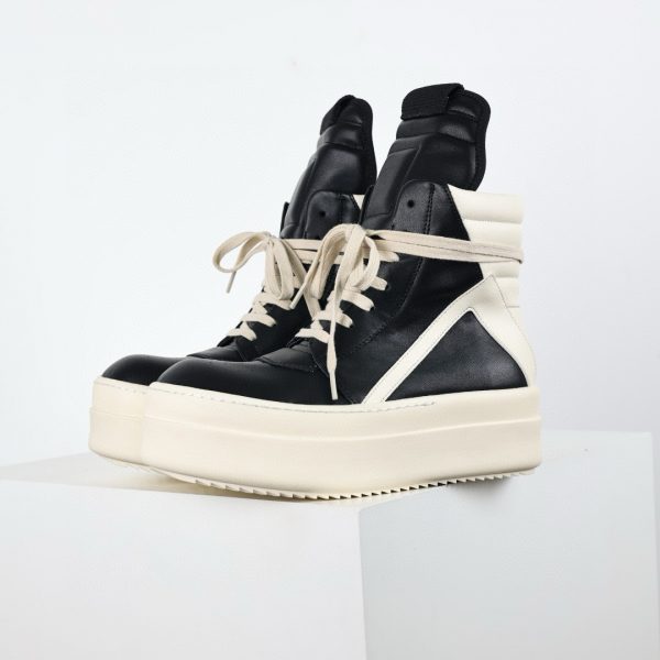 Leather Mega Bumper Geobasket - Black