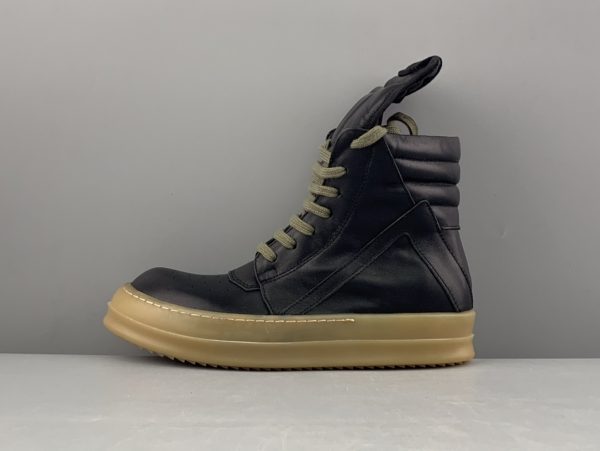 High-top distressed suede sneakers