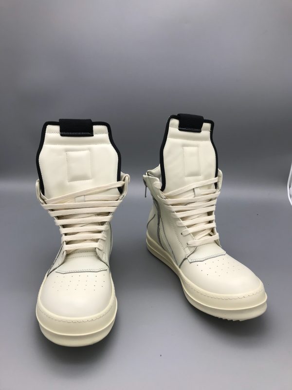Geobasket  High Top Sneakers Black edge tongue