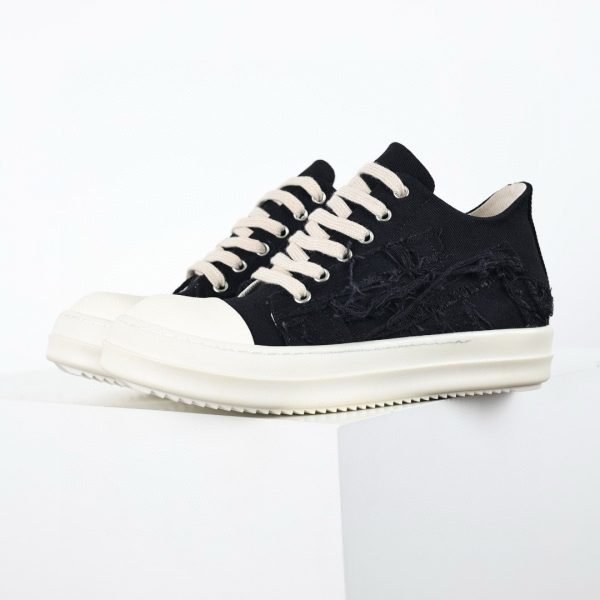 Strobe Cotton Denim Slashed Low 'Black Milk'