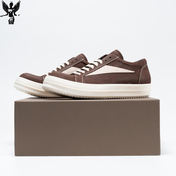 Crazy Horse leather low-top sneakers